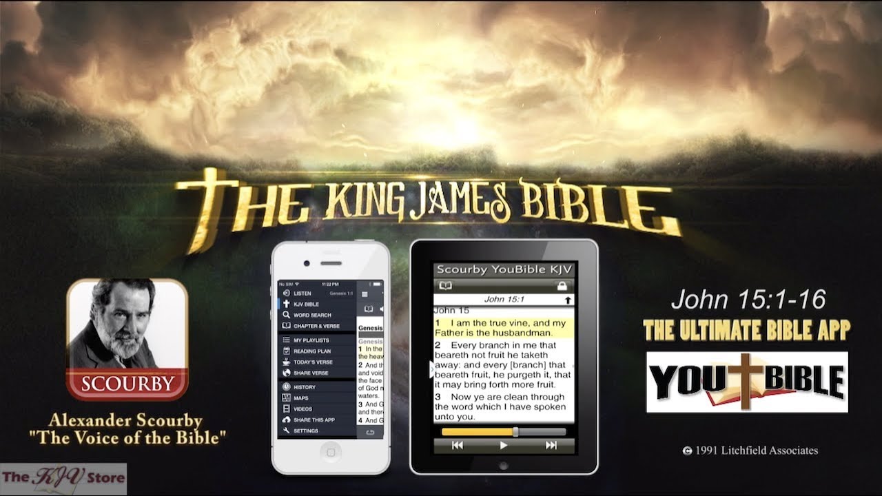 YouBible - Alexander Scourby KJV Audio Bible App (Demo Video)