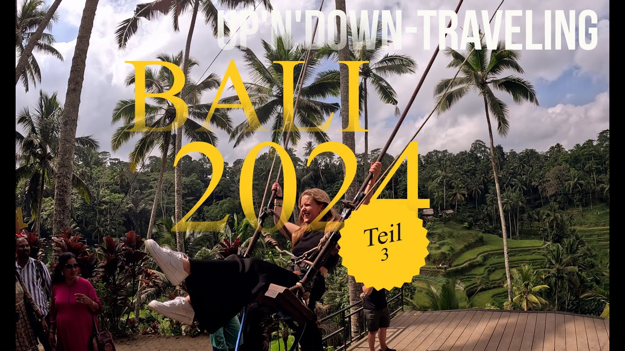 Bali 2024 🇮🇩 Wunderschöne Tegalalang-Reisterrassen & Pura Tirta Empul – Balis heilige Quelle