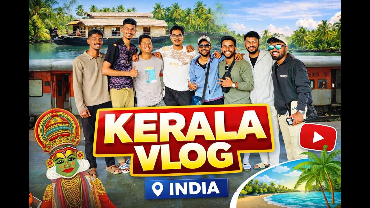 KERALA BOYS TRIP BEGINS (PART 1: THE EPIC TRAIN JOURNEY)