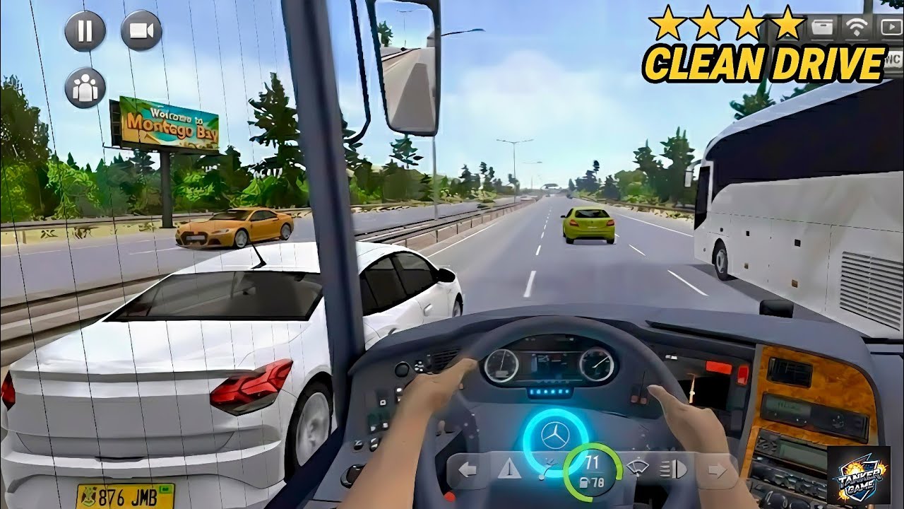 POV: 0% Damage, 100% Vibes. Can we make it from Mandeville to Montego Bay perfectly? 🚌💨