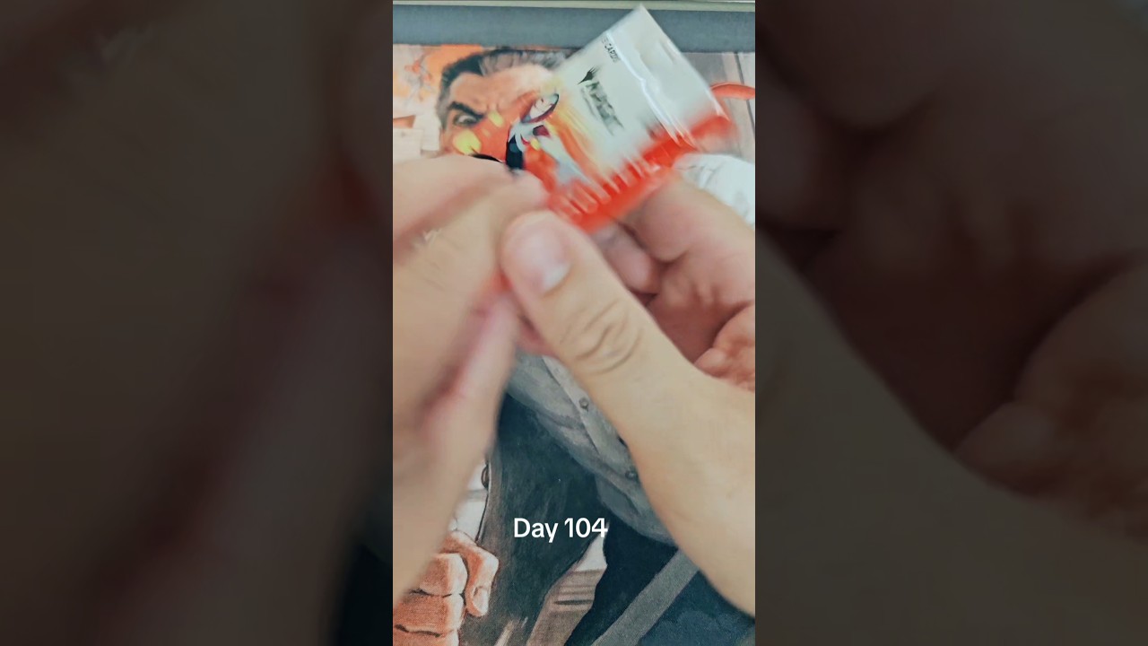 Day 104 mastersetting Marvel's Spiderman Magic the Gathering set 