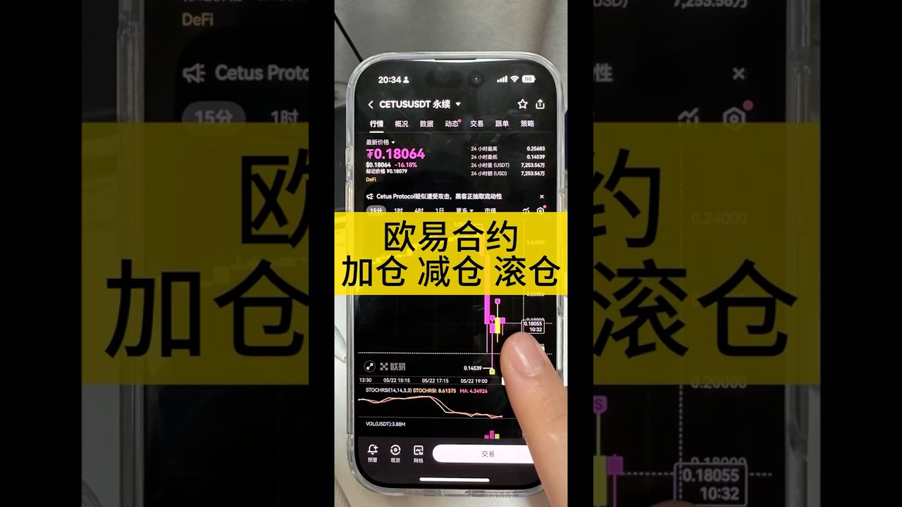 欧易合约交易如何加仓、减仓、滚仓？加减仓最有效的方法和时机。