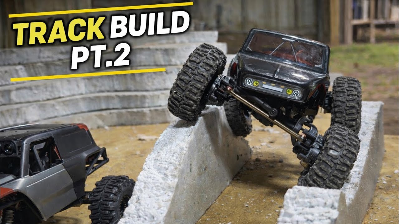 Building My Indoor RC Crawler Course! (Part 2)