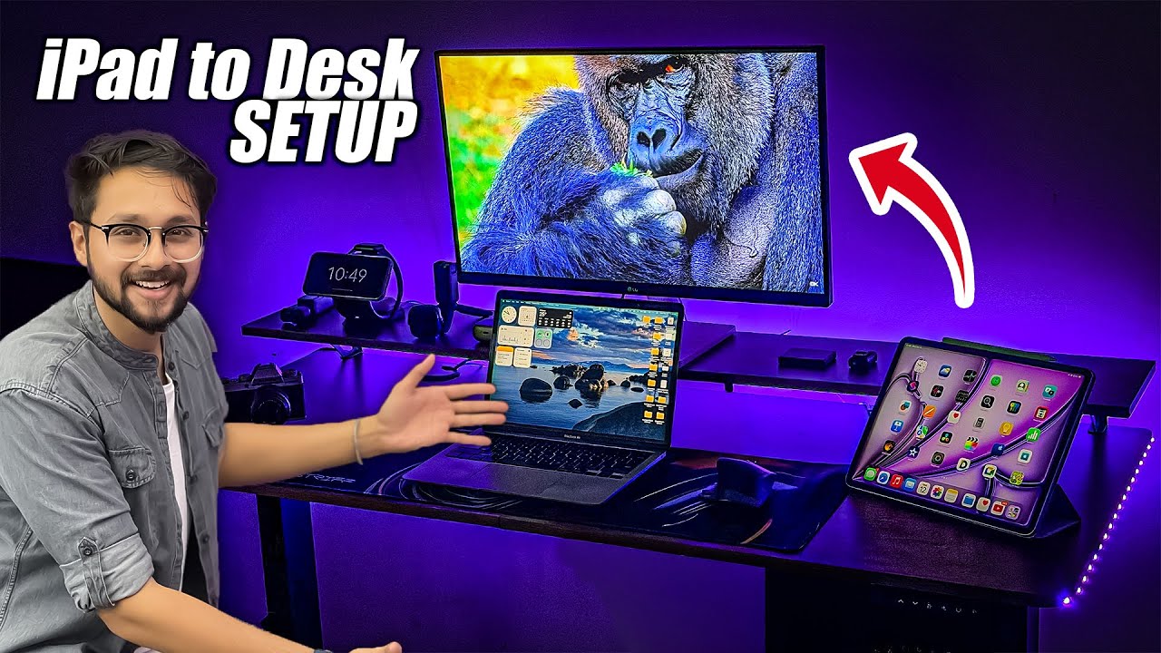 How to use iPad as a Laptop? Complete Budget Desk Setup with Accessories Guide 2025
