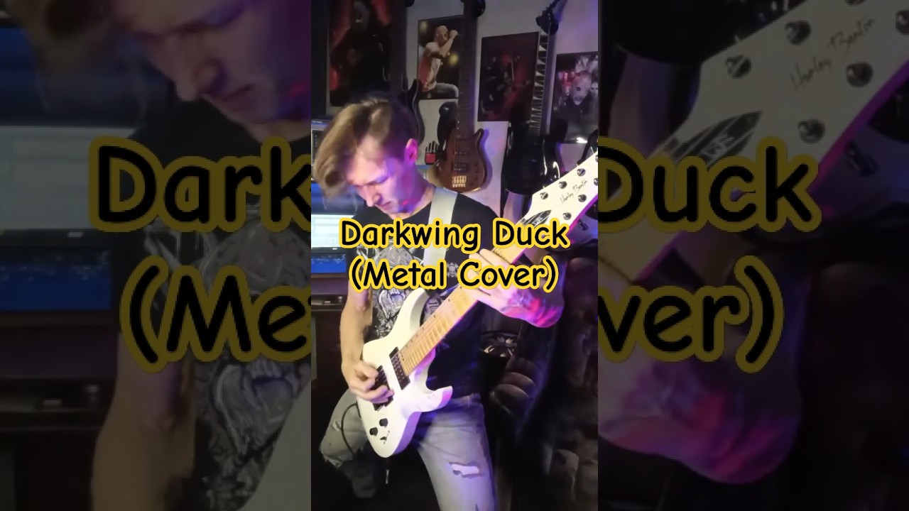 Darkwing Duck - Черный Плащ (metal cover version + solo)