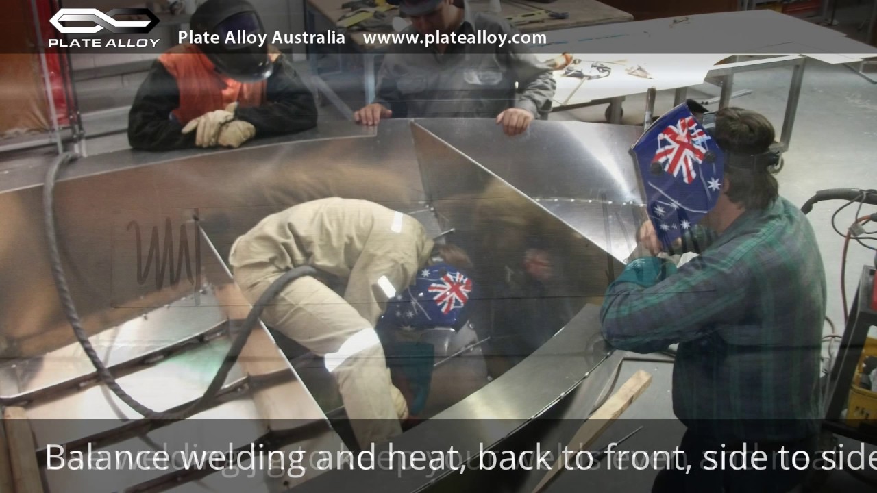 Building a Plate Alloy (Aluminium) Boat