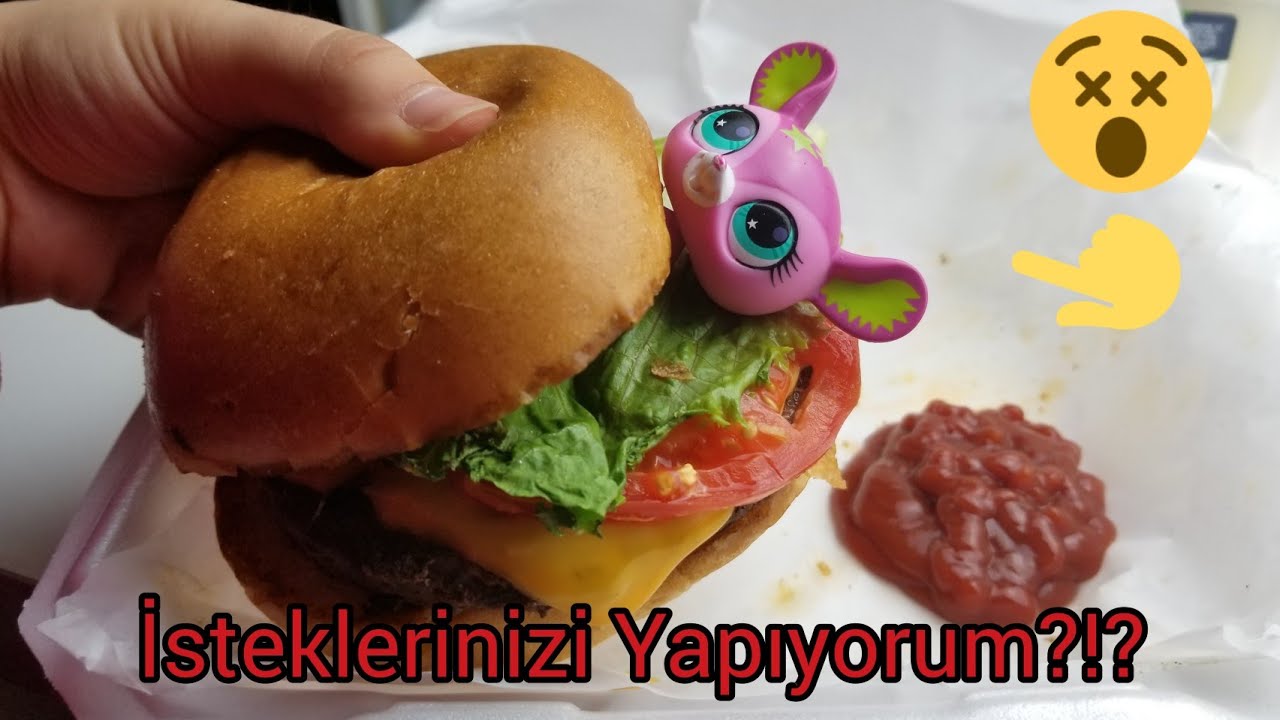 Minişler: İSTEKLERİNİZİ YAPIYORUM!?! (Minişimi hamburgere koydum)