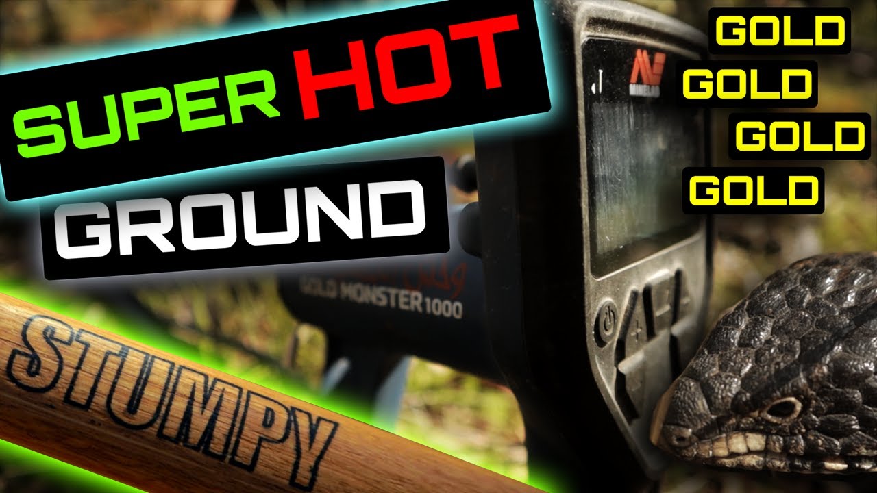 GOLD MONSTER 1000 | Extreme HOT Ground TIPS and GOLD