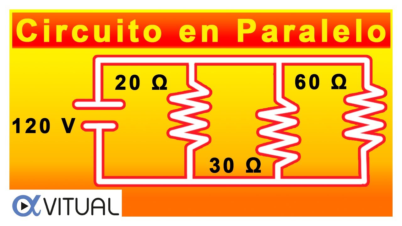 💥Cómo resolver un CIRCUITO Eléctrico en PARALELO
