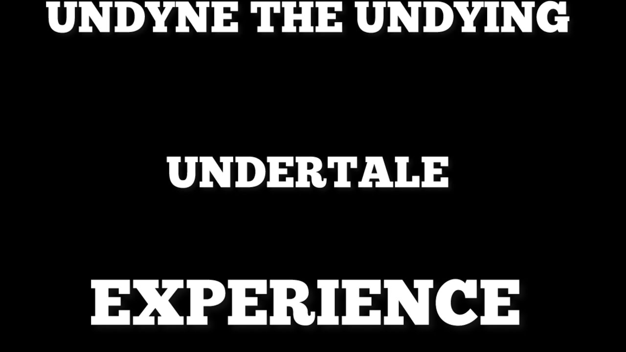 UNDERTALE UNDYNE THE UNDYING 