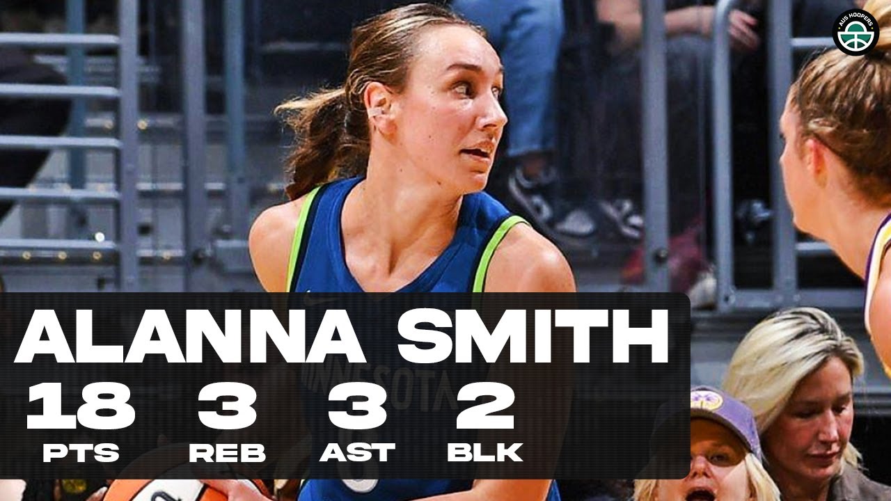SEASON DEBUT!! ALANNA SMITH DROPS 18PTS vs SPARKS (FULL HIGHLIGHTS)