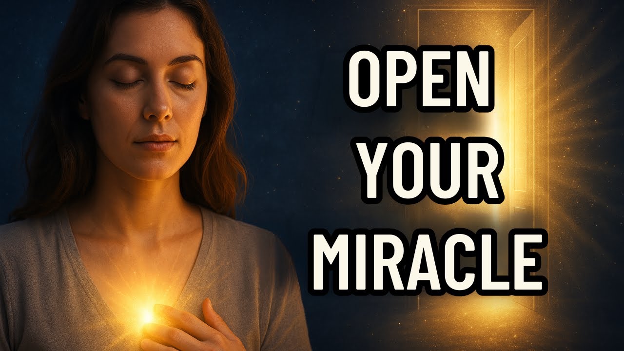 Open the Door to Miracles Today | Guided Meditation