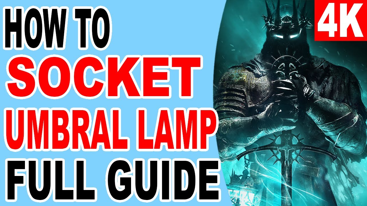 How to Socket Umbral Lamp Eye - Lords of the Fallen LOTF 2023 PS5 Console