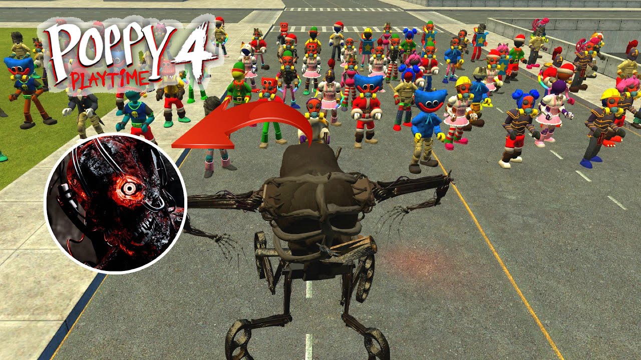 What if I BECOME PROTOTYPE? Poppy Playtime Chapter 4 in Garry's Mod