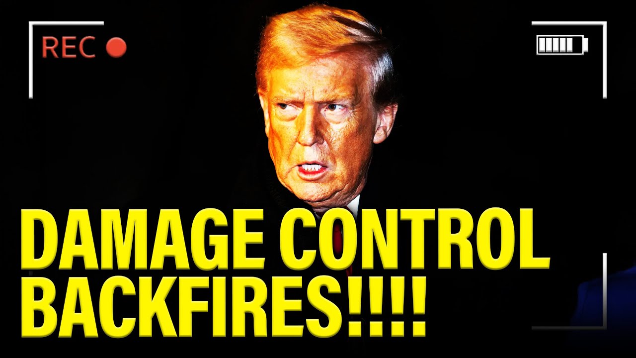 Trump PANICS as DAMAGE CONTROL BACKFIRES