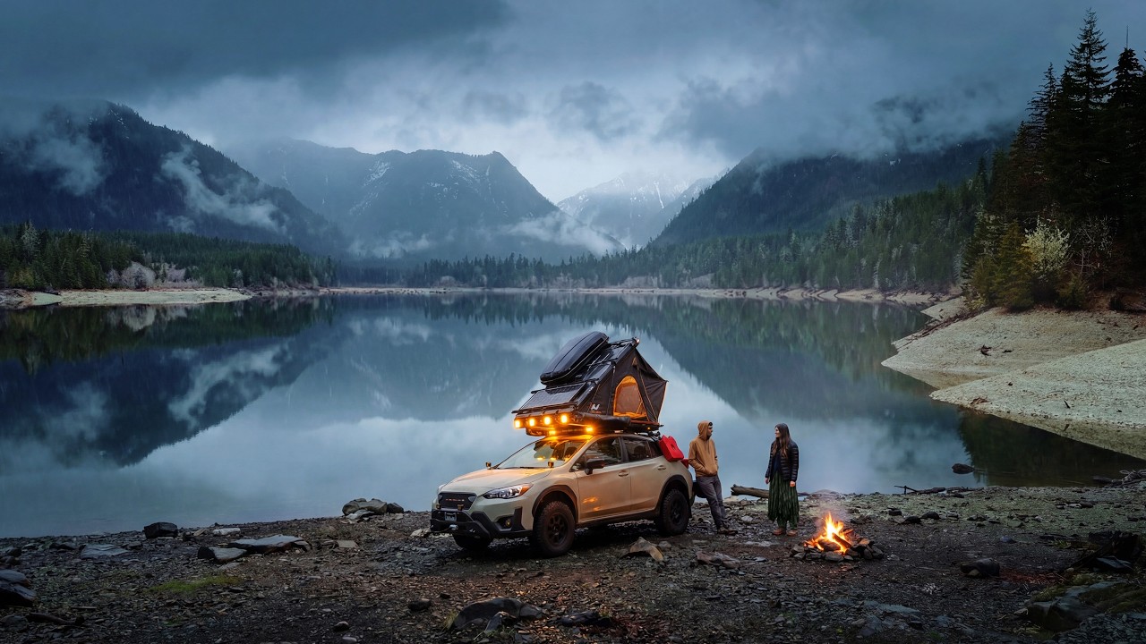 Путешествие по Америке на нашем Subaru с палатками. День 4.