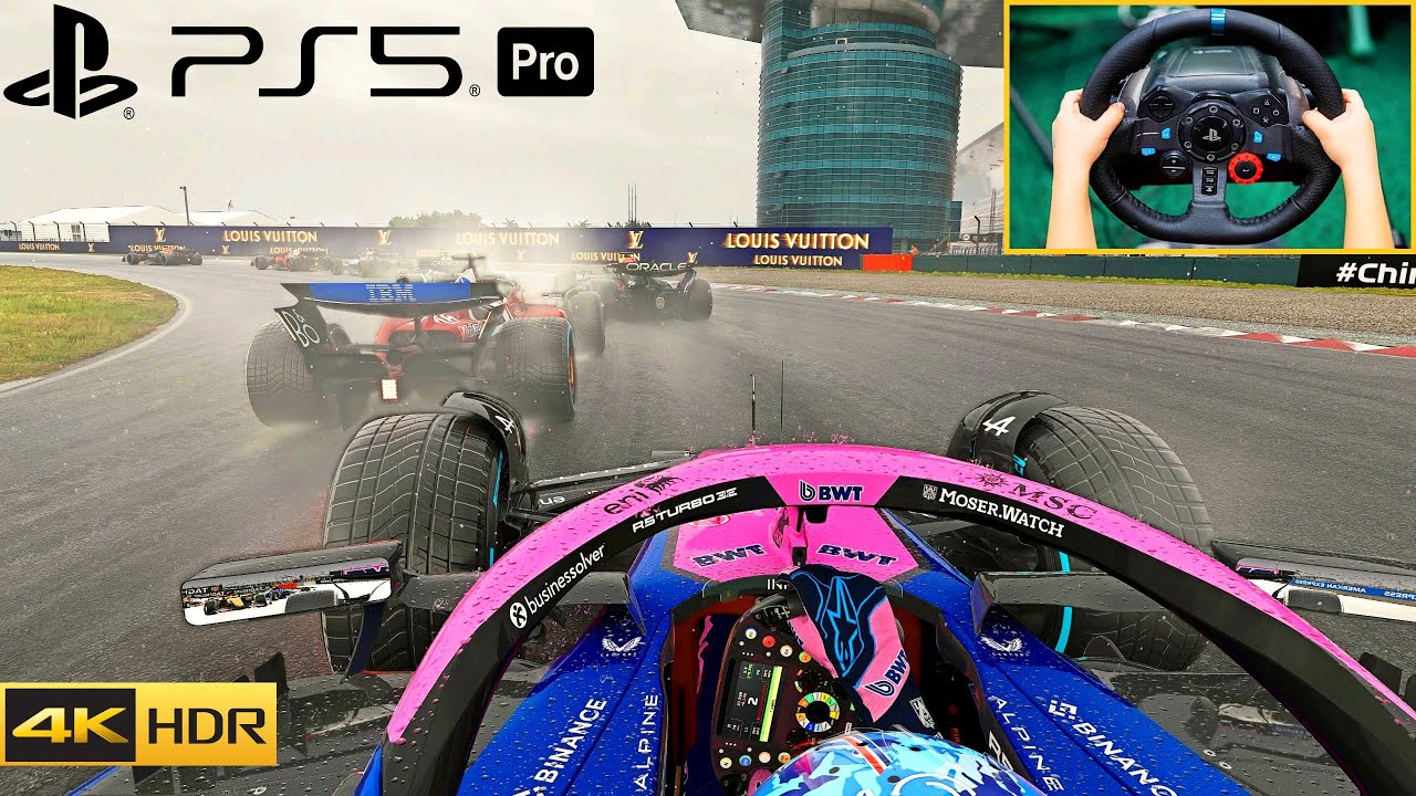 PS5 Pro F1 25 True Realism 4K HDR Gameplay | Logitech G29 Steering wheel