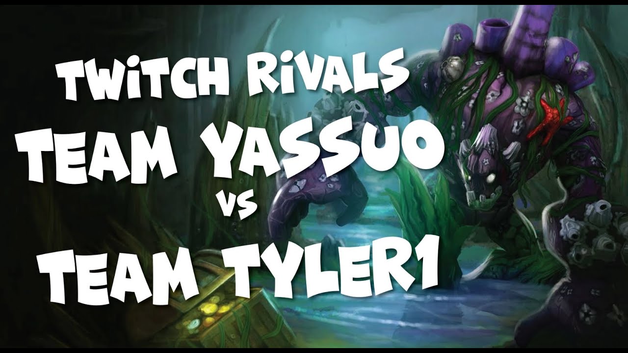 TWITCH RIVALS SCRIM GAMES VERSUS TYLER 1s TEAM