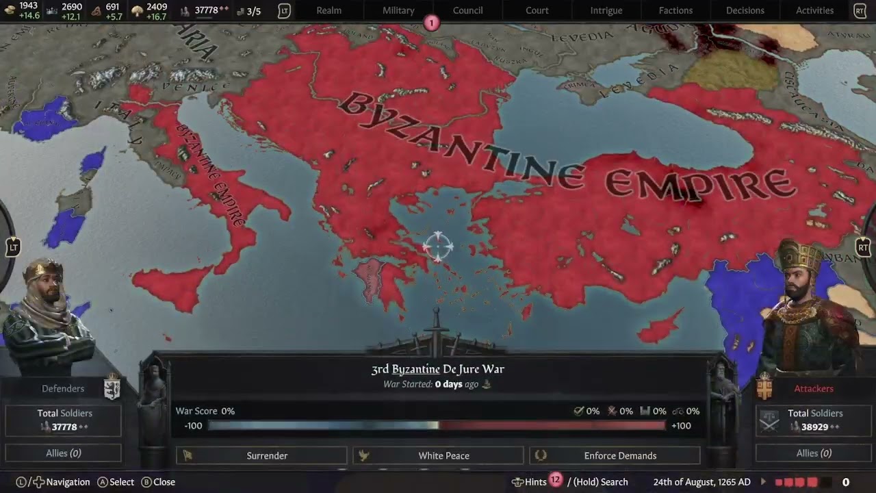 CK3 Canaries Campaign: Defensive War Strategy & Army Micro