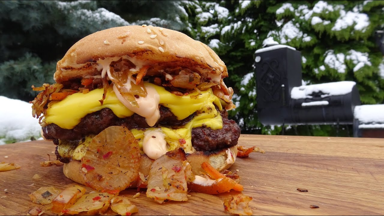 Kimchi Burger -KuchniaKwasiora