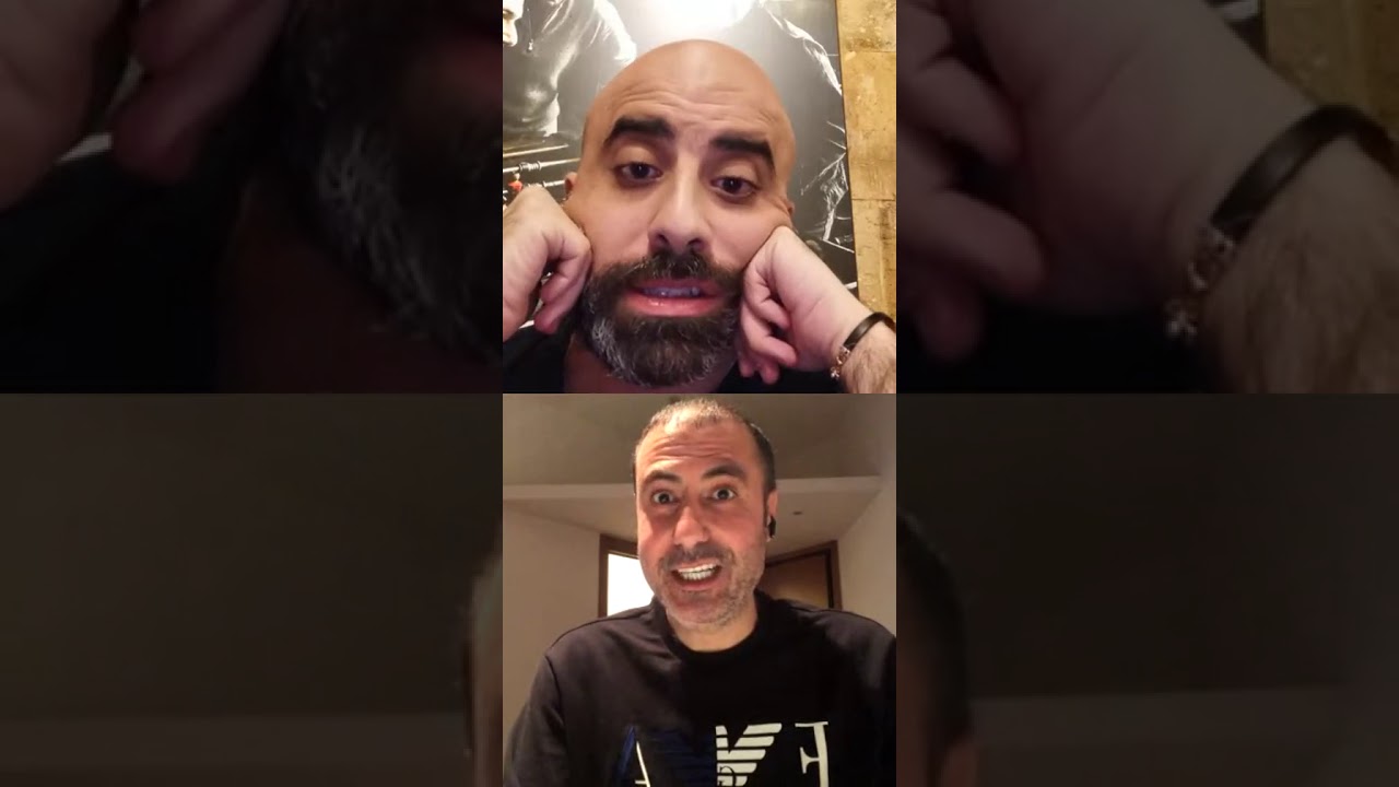مقابلة رياضية مع حسين ياسين وضيفه هشام حداد football