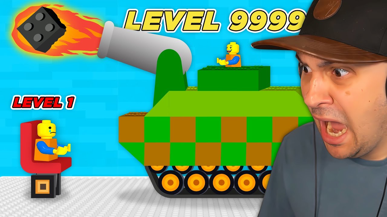 Улучшаем LEGO до МАКСИМАЛЬНОГО УРОВНЯ в Toys Crash Arena!
