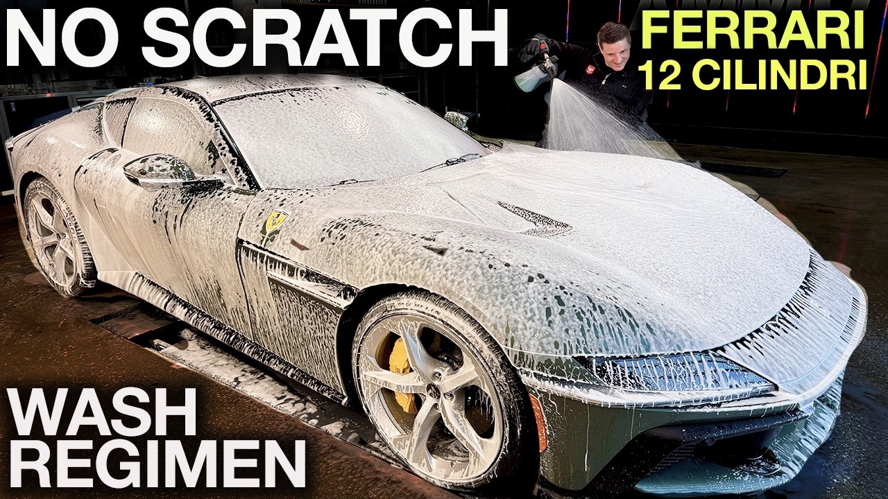 STOP Scratching Your Car! Detail Your Car with 3 Simple Steps Ferrari 12Cilindri