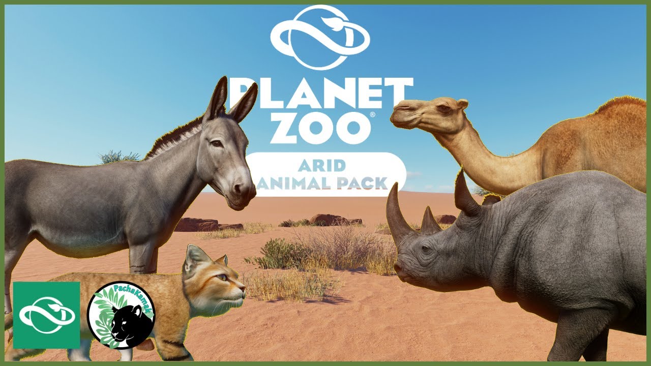 ARID Animal Pack SHOWCASE: All New ANIMALS & Additions| Planet Zoo DLC