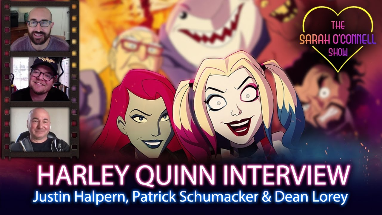 Harley Quinn Interview - season 2 & 3 with Justin Halpern, Patrick Schumacker, Dean Lorey