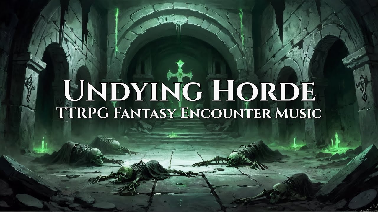 🧟 They Never Stop — Undead Fantasy Horde Battle Music for D&D & TTRPG (1 Hour)