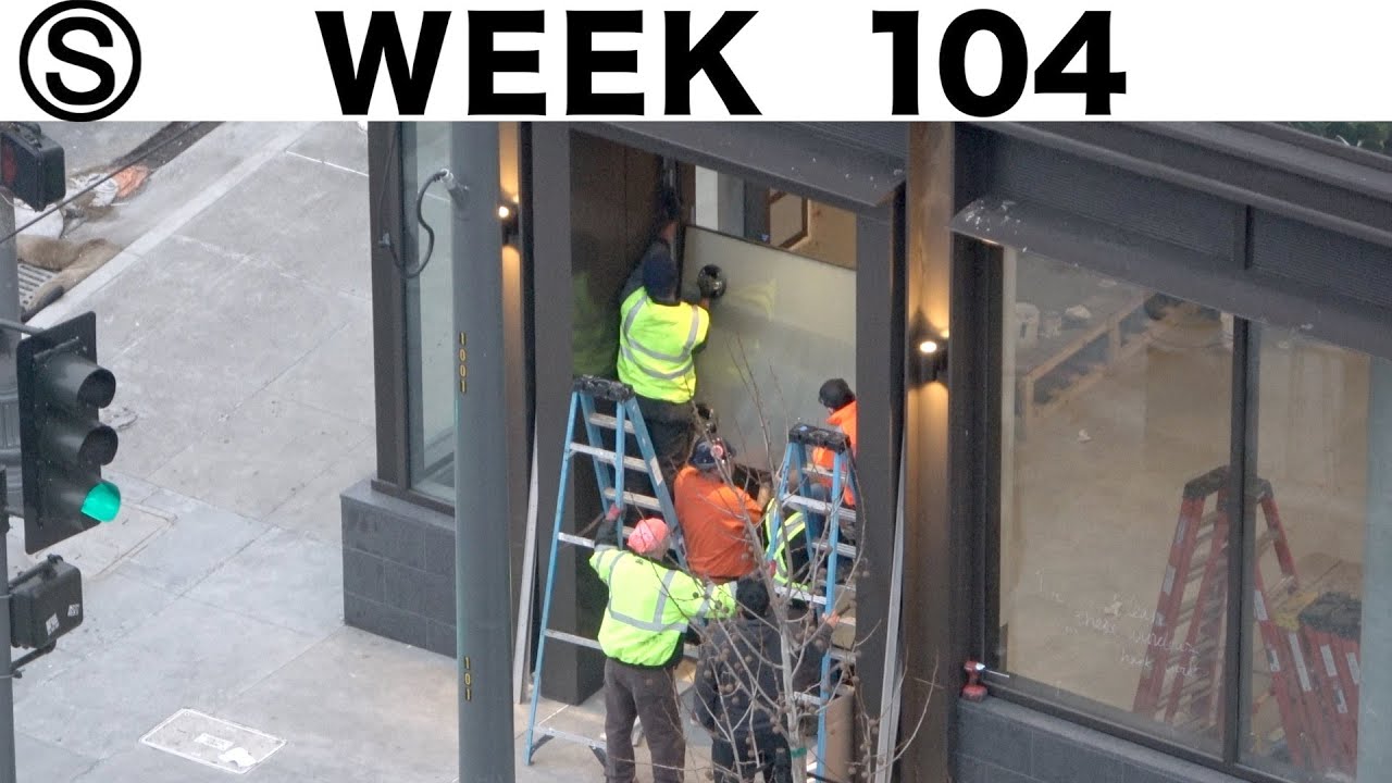 Construction time-lapses w/closeups (compilation): Week 104 of the Ⓢ-series