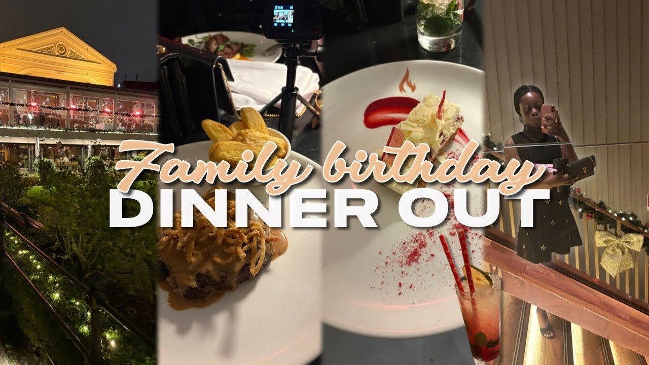 A FAMILY BIRTHDAY DINNER OUT| food, steakhouse, Ireland, outfit