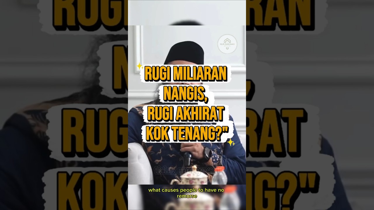 RUGI PROYEK NANGIS, RUGI AKHIRAT SANTAI? 😱 | Ustadz Syafiq Riza Basalamah 