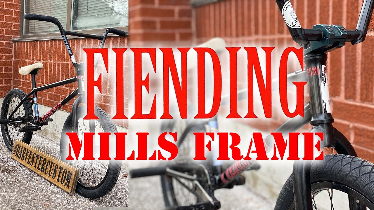 FIEND LEWIS MILLS FRAME BUILD @ HARVESTER BIKES
