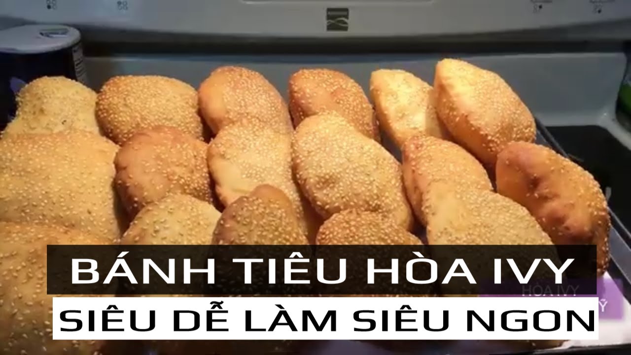 Bánh Tiêu Cực Dễ Siêu Ngon, Cách Làm Đơn Giản Nhất Thế Giới ;-)  Hòa Ivy 🇺🇸
