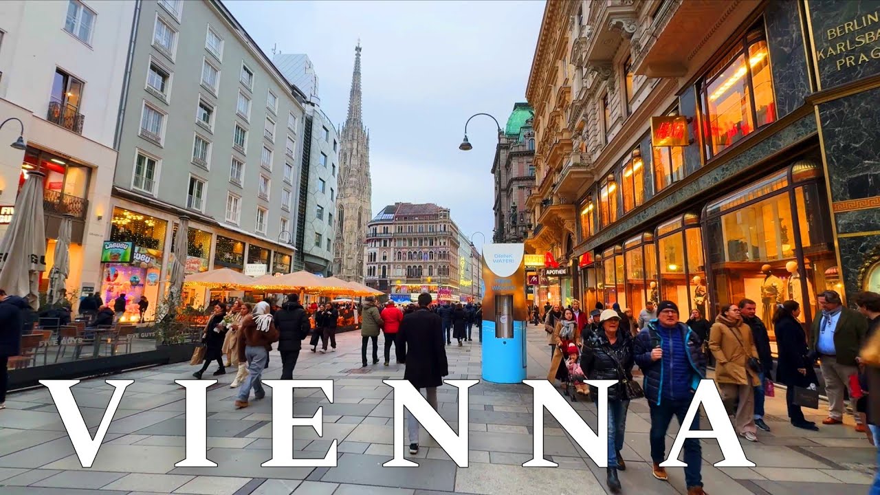 Vienna Austria,February 2026 🇦🇹 Stephansplatz, Walking Tours 4K UHD