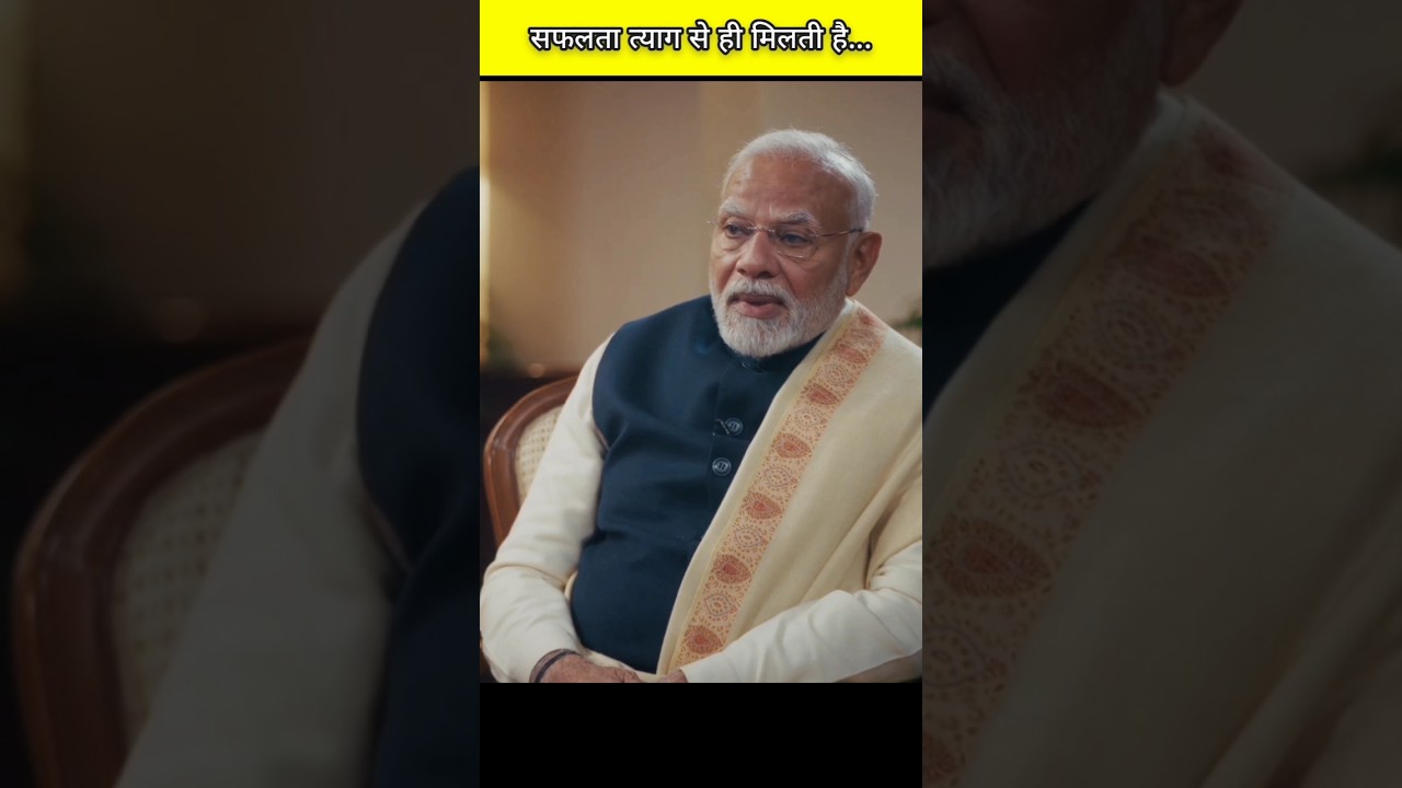 Success need sacrifices|PM Modi podcast|#pmmodi #podcast #motivation