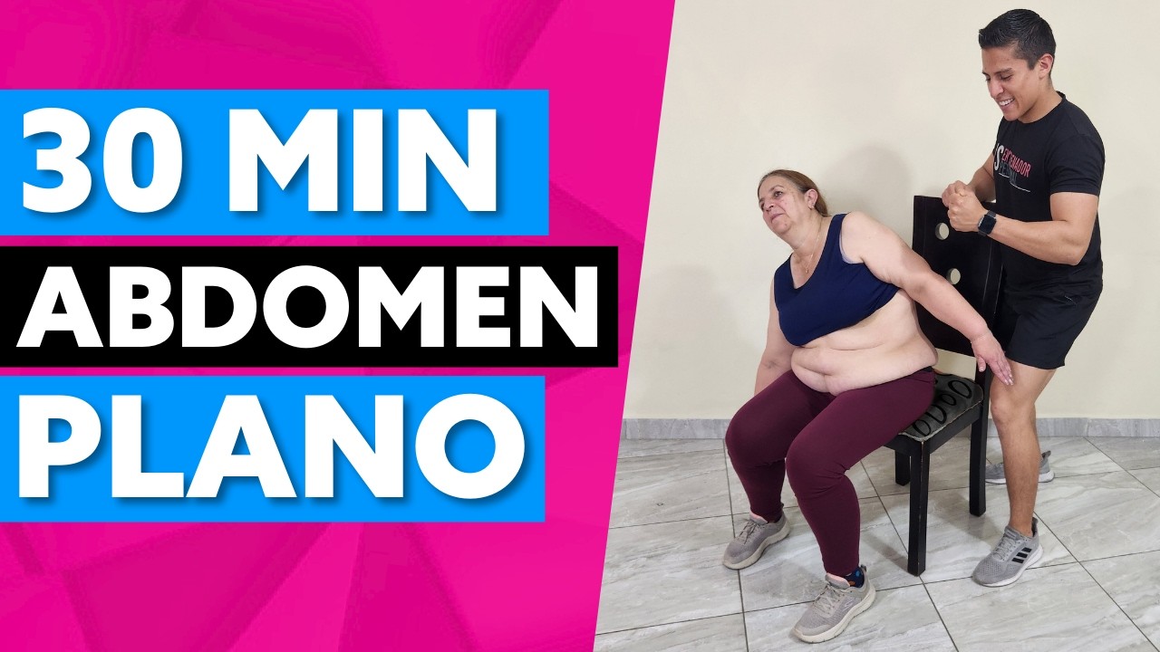 🔥 7 DÍAS Quema GRASA Con 3 EJERCICIOS En Silla | Reduce ABDOMEN Y CINTURA | ABS En SILLA