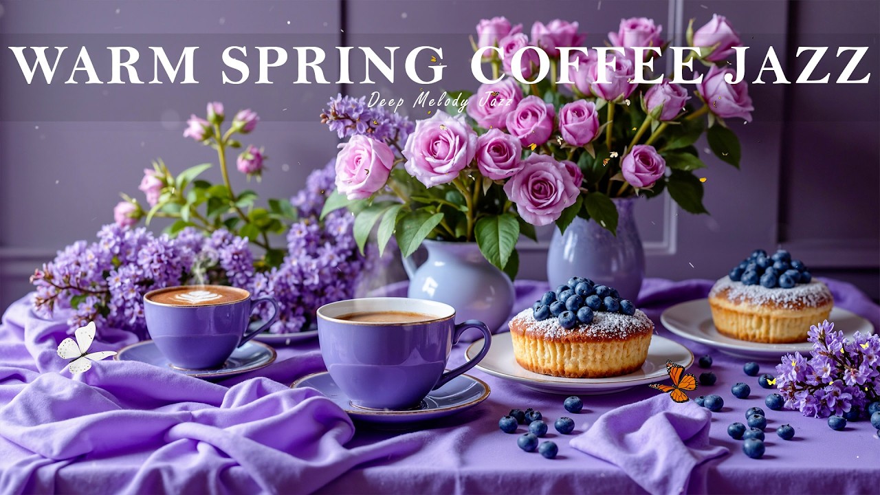 Тёплый весенний кофе-джаз ☕ Мягкое джаз-пианино и нежная босса-нова для отдыха и настроения