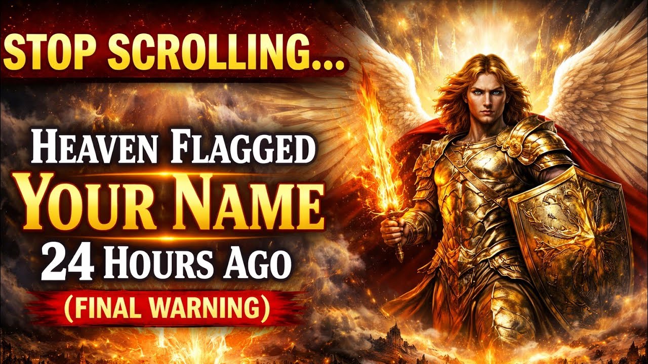 STOP SCROLLING… Heaven Flagged Your Name 24 Hours Ago (Final Warning)” #godsays #chosenones #bible