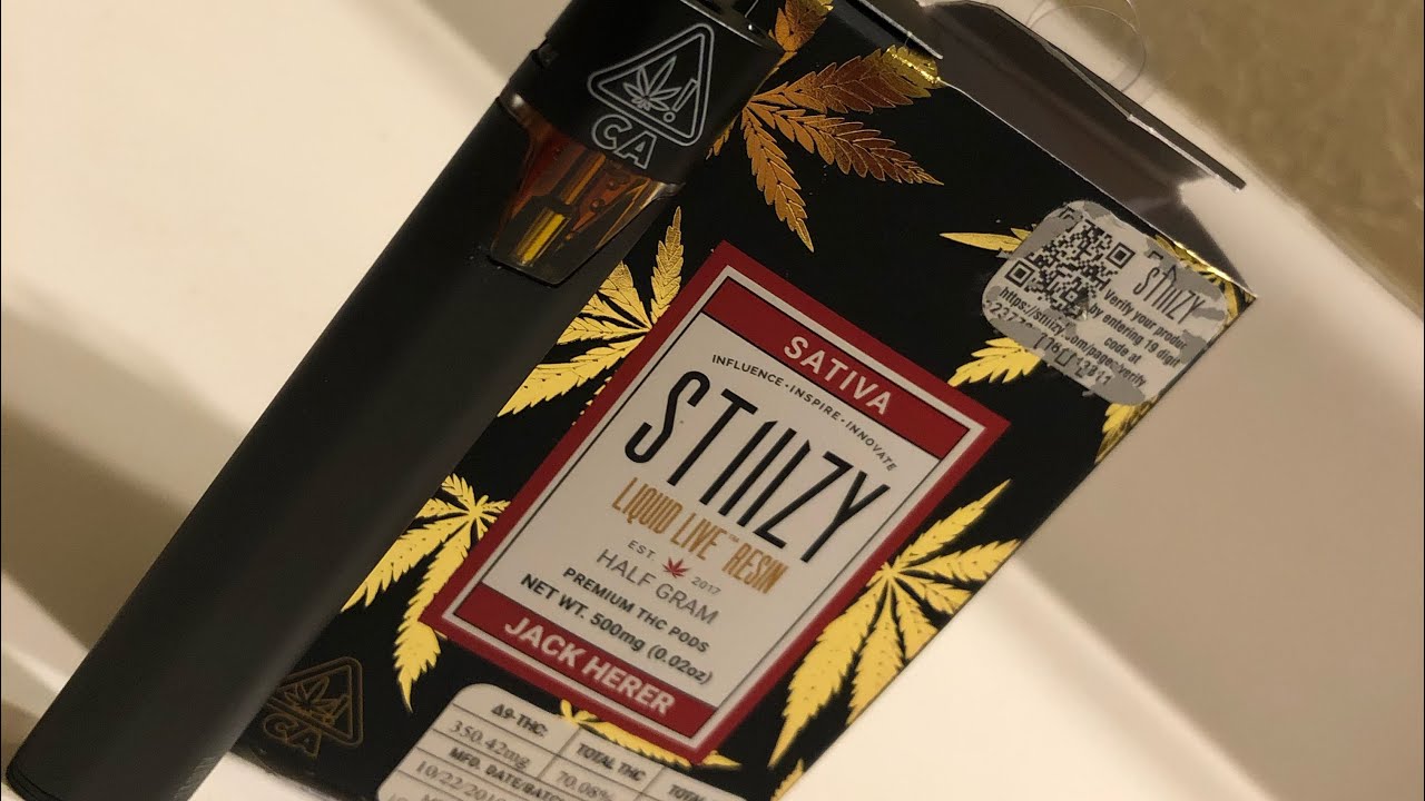 Trying the new Stiiizy live resin