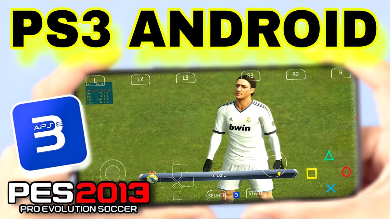 Обновление PES 2013 APS3e v1.30 (PS3 Android) Android Aps3e PES 13 | Новый Aps3e Android