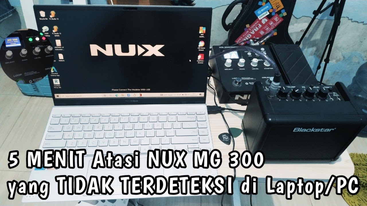 5 MENIT Atasi NUX MG 300 Tidak Terdeteksi di Laptop / PC! SIMAK ANTI BINGUNG!