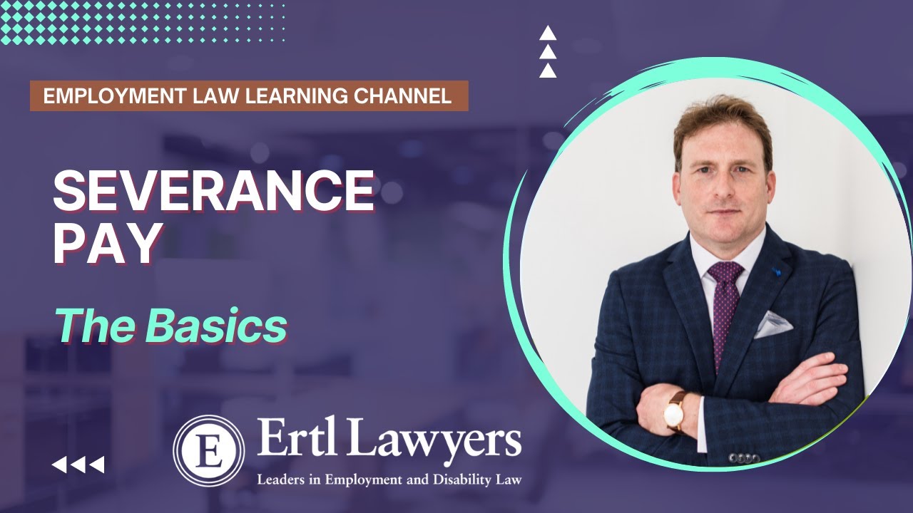 Severance Pay - The Basics