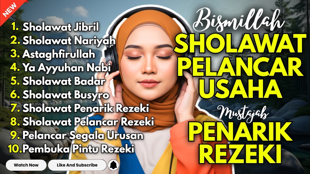 SHOLAWAT TERBARU 2026 | SHOLAWAT NABI PENARIK REJEKI | Sholawat Jibril, Sholawat Busyro, Nariyah