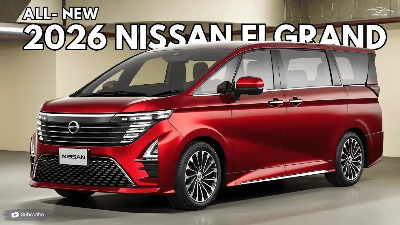 新型2026年型日産エルグランド発表 - 高級MPVの新たなスタンダード