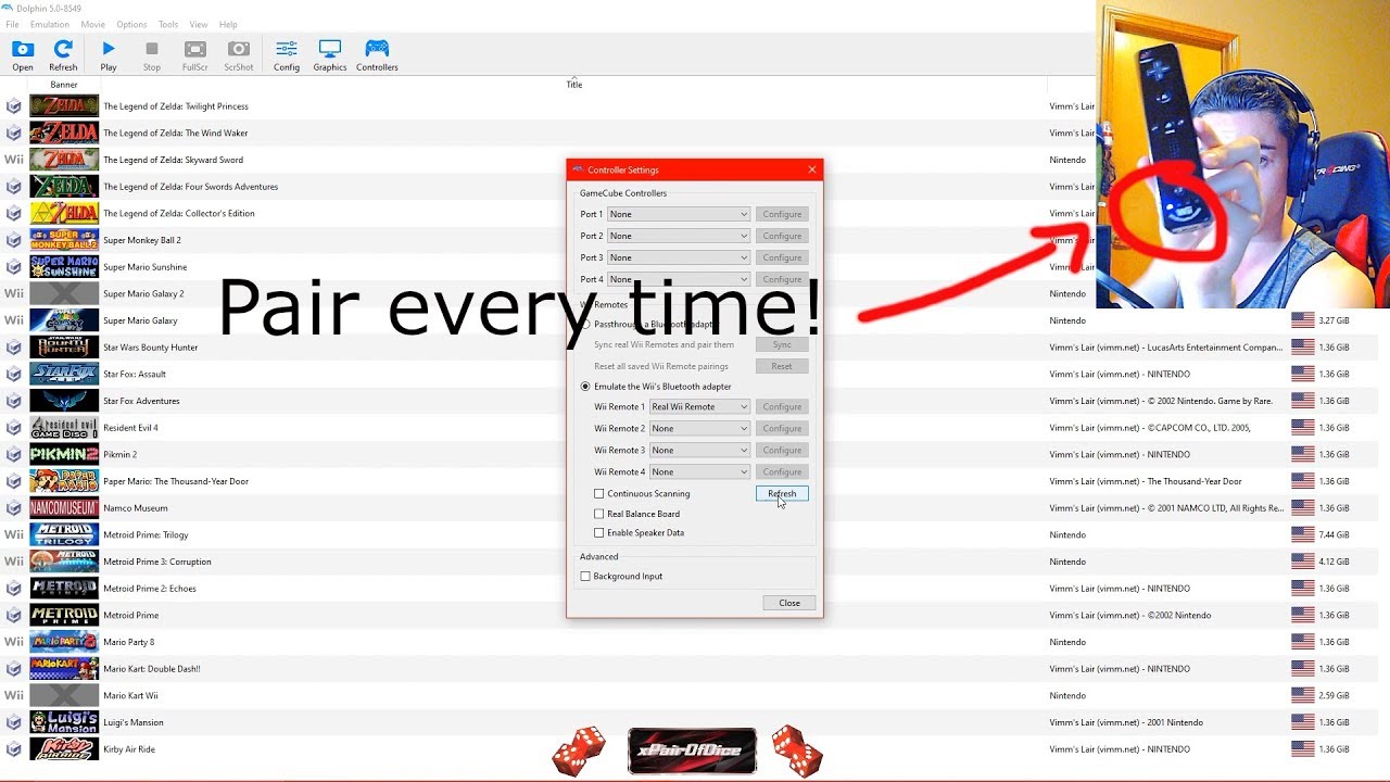 Wii remote bluetooth pin code FIX! dolphin emulator, windows 10, 2019 update, PC