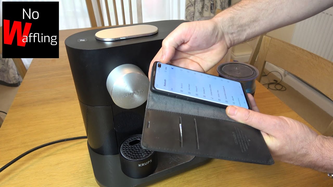 Как включить и выключить Bluetooth на кофемашине Nespresso Expert