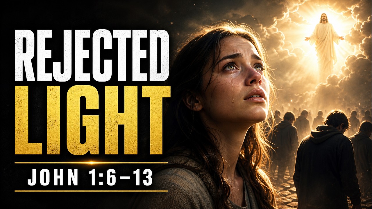 JOHN 1:6–13 | WITNESS & REJECTION