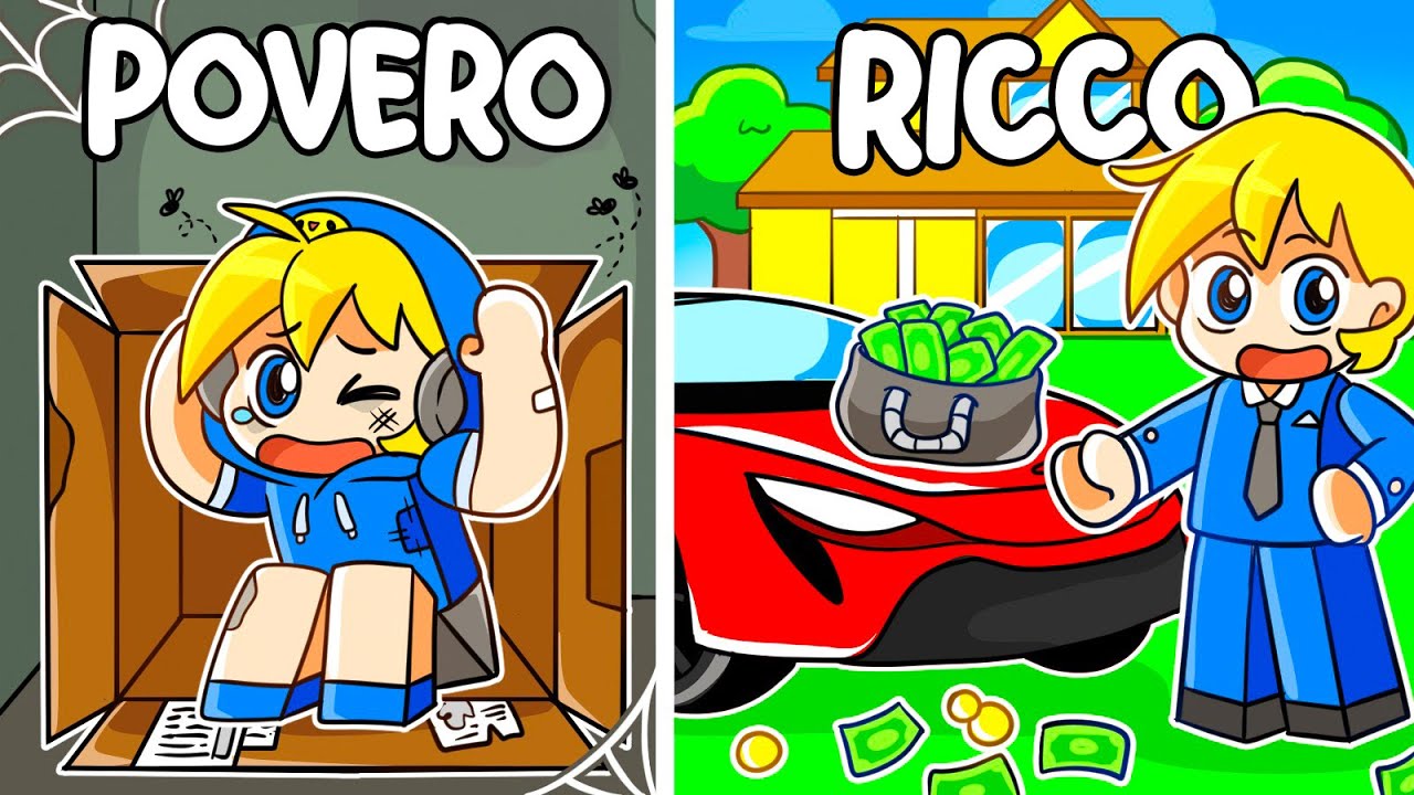 Da POVERO a RICCO Su ROBLOX!